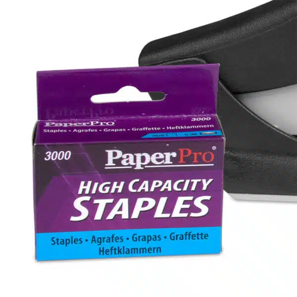 PaperPro 3000 yüksek kapasiteli zımba kutusu. 25/10 ebat.